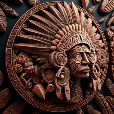 3D model aztec (STL)